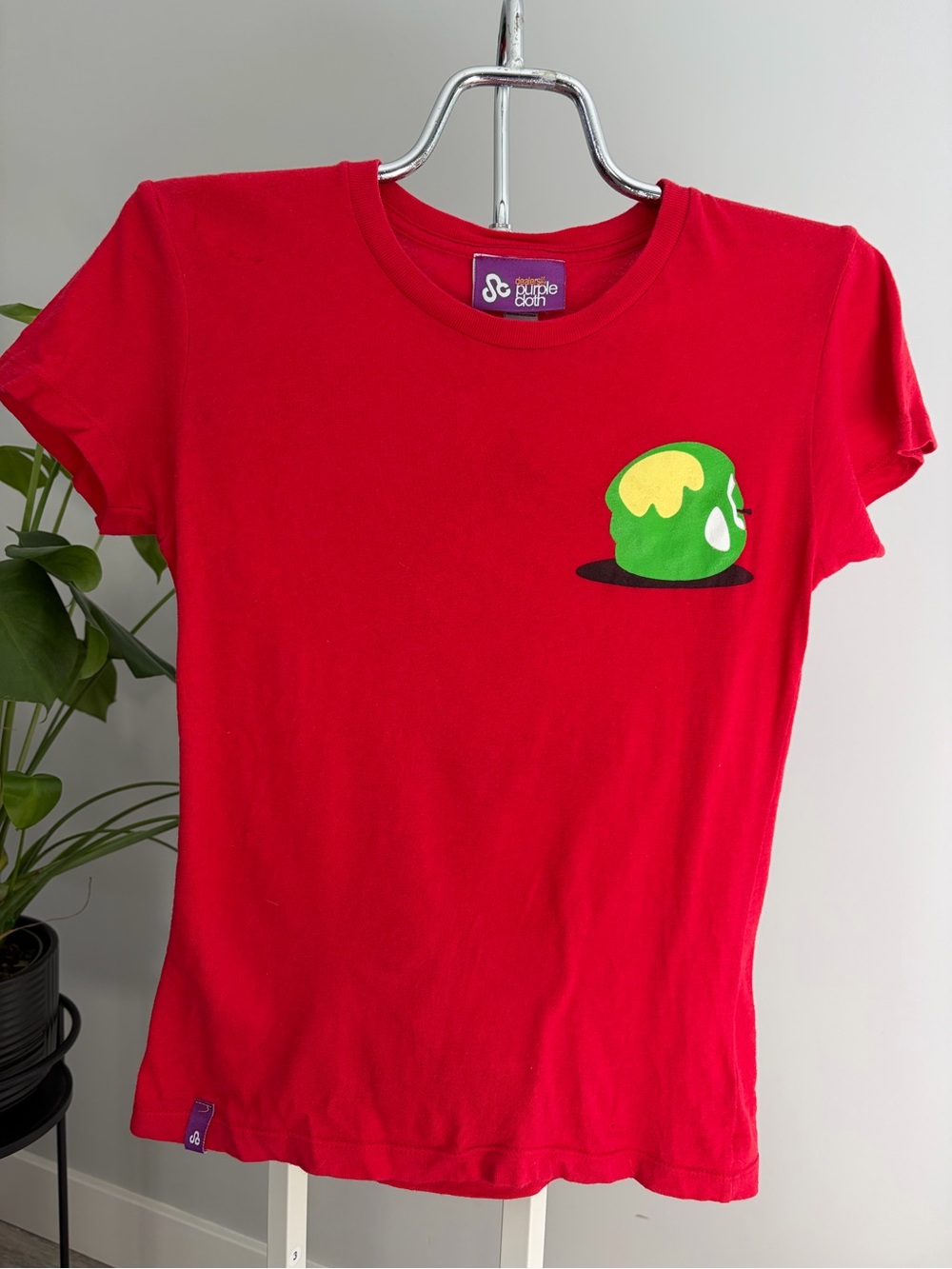 Y2K Red Short Sleeve Graphic Tee